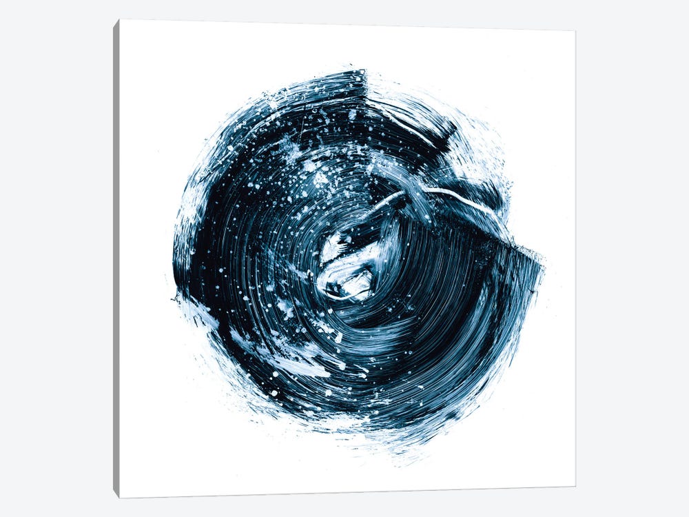 Indigo Nebula IV 1-piece Canvas Art