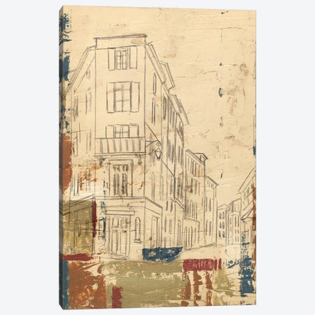 Streets Of Downtown I Canvas Print #EHA384} by Ethan Harper Canvas Wall Art