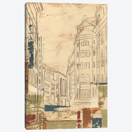 Streets Of Downtown II Canvas Print #EHA385} by Ethan Harper Canvas Wall Art