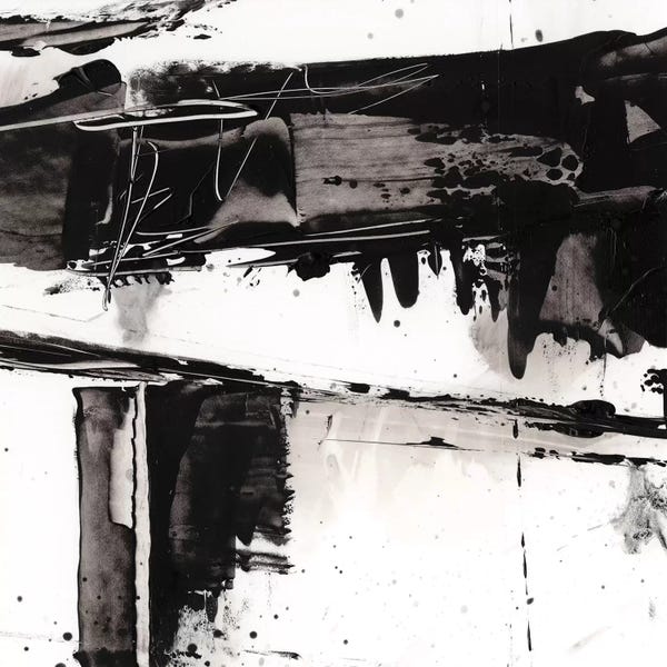 Minimalist Paintings: Jagged Edge I by Ethan Harper