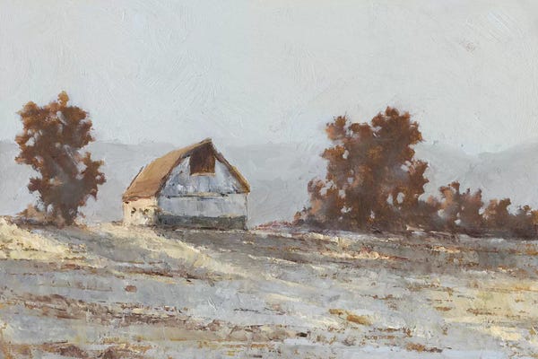 Modern Farmhouse Décor: Snow Covered Hillside I by Ethan Harper