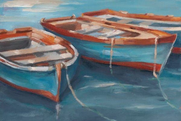 Rowboats: Tethered Row Boats II by Ethan Harper