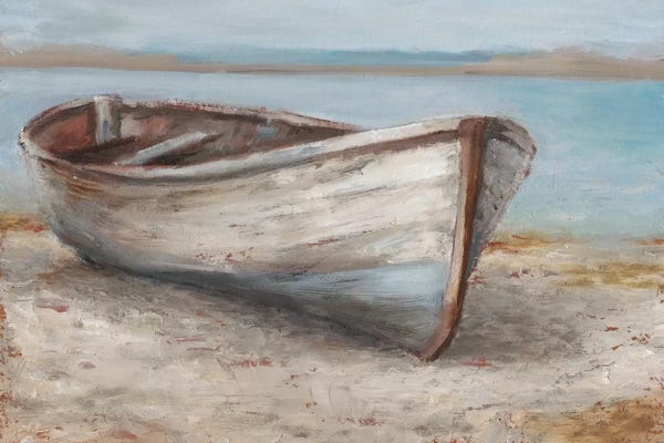 Nautical Décor: Whitewashed Boat I by Ethan Harper