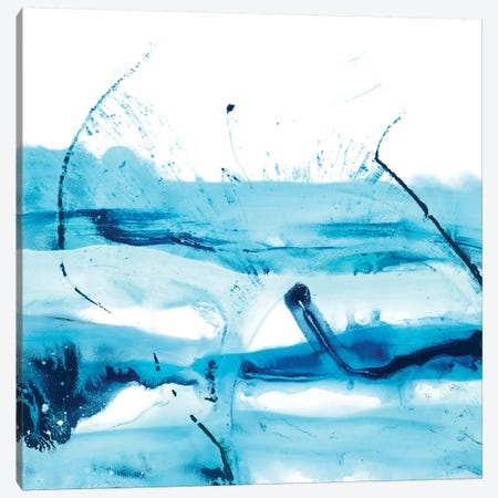 Blue Currents III Canvas Print #EHA467} by Ethan Harper Canvas Print