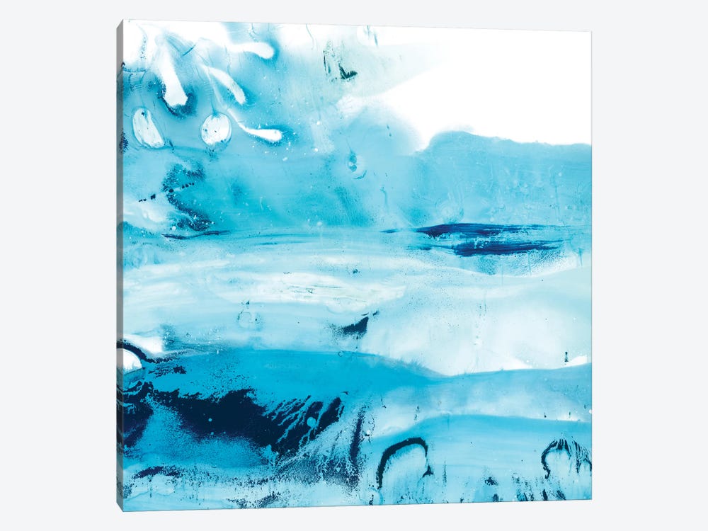 Blue Currents IV by Ethan Harper 1-piece Canvas Wall Art