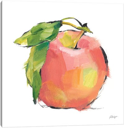 Designer Fruits I Canvas Art Print - Apple Art