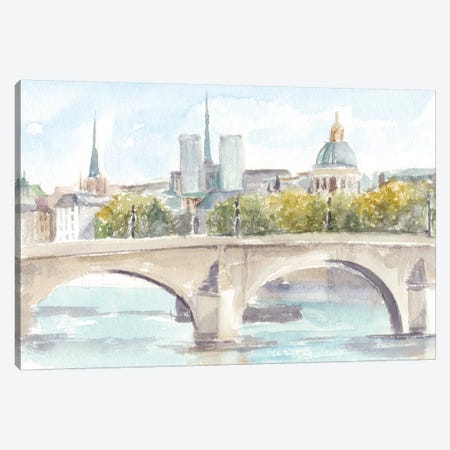 French Bridge Study I Canvas Print #EHA531} by Ethan Harper Canvas Wall Art