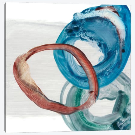 Overlapping Rings I Canvas Print #EHA545} by Ethan Harper Canvas Artwork