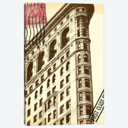 Letters To New York II Canvas Print #EHA56} by Ethan Harper Canvas Art Print