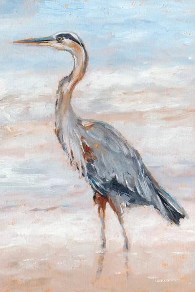 Neutrals: Beach Heron II by Ethan Harper