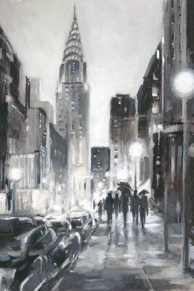 New York City: Illuminated Streets II by Ethan Harper
