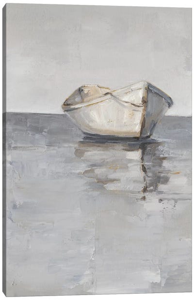 Boat on the Horizon I Canvas Art Print - Neutrals