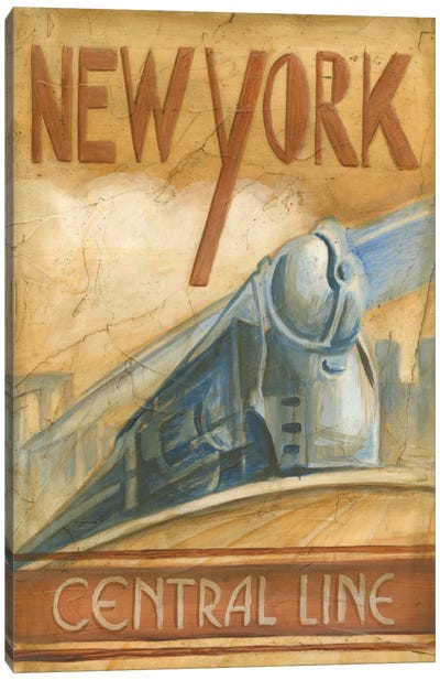 New York Central Line Canvas Art Print