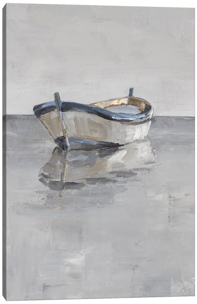 Boat on the Horizon II Canvas Art Print - Ethan Harper