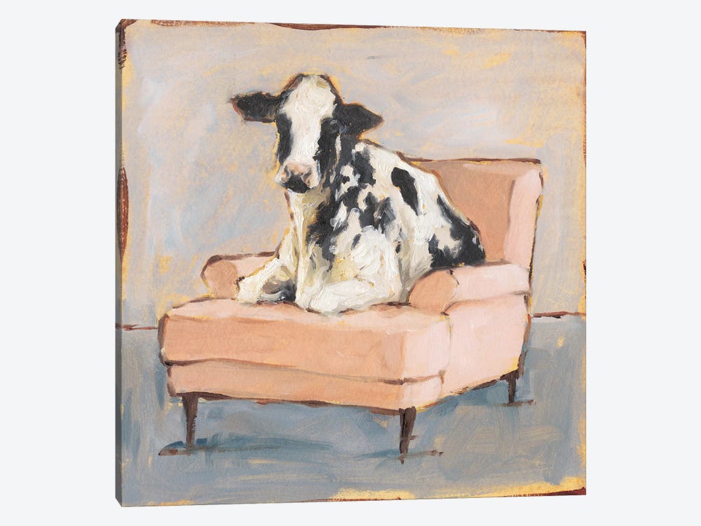 Moo-ving In II by Ethan Harper 1-piece Canvas Art Print