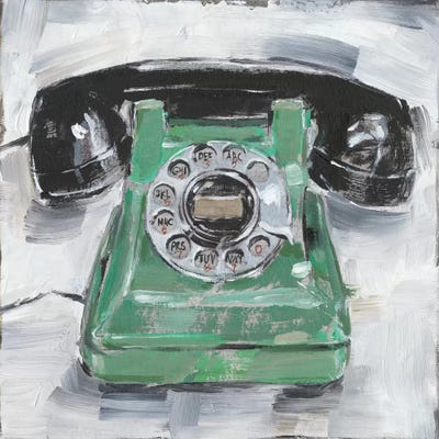 Retro Phone III by Ethan Harper canvas print