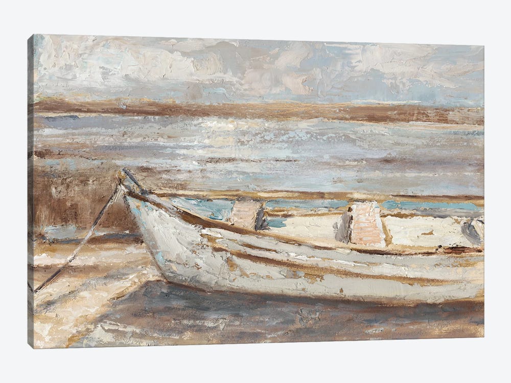 Weathered Rowboat II by Ethan Harper 1-piece Art Print