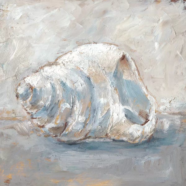 Nature Close-Ups: Blue Shell Study IV by Ethan Harper