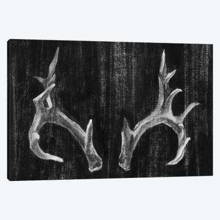 Rustic Antlers I Canvas Print #EHA67} by Ethan Harper Canvas Artwork