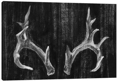 Rustic Antlers I Canvas Art Print - Alternative Décor