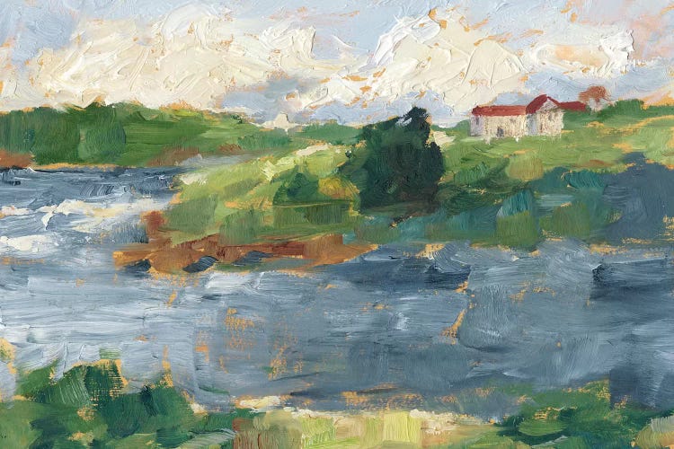 Lakeside Cottages IV by Ethan Harper wall art