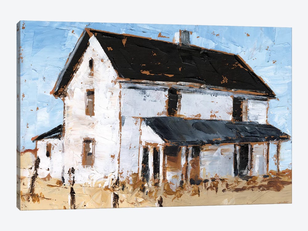 Abandoned Farmhouse I by Ethan Harper 1-piece Canvas Art Print