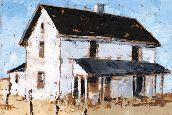 Ethan Harper: Abandoned Farmhouse I by Ethan Harper