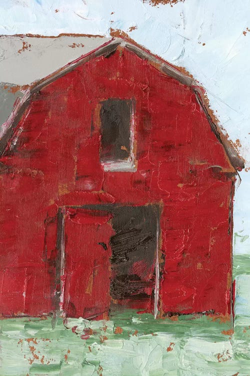 Big Red Barn I by Ethan Harper wall art