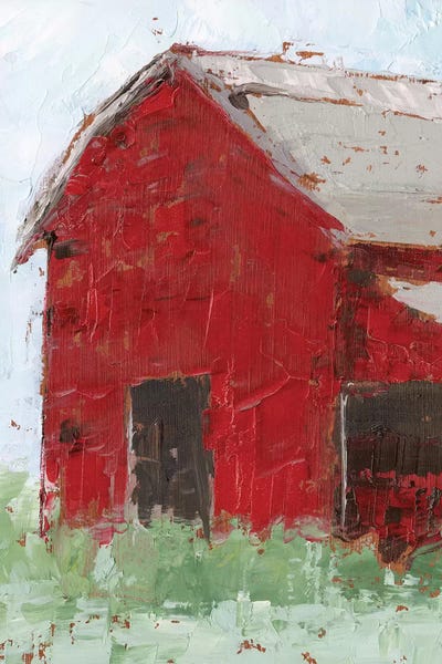 Ethan Harper: Big Red Barn II by Ethan Harper