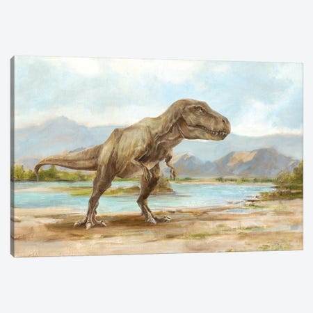 Dinosaur Illustration III Canvas Print #EHA705} by Ethan Harper Canvas Art