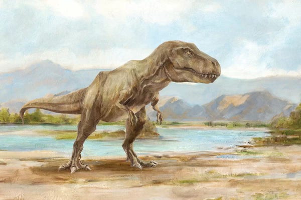 Prehistoric Animals: Dinosaur Illustration III by Ethan Harper