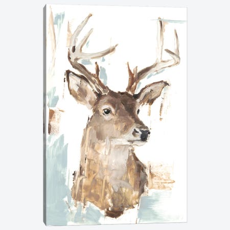 Modern Deer Mount I Canvas Print #EHA721} by Ethan Harper Art Print