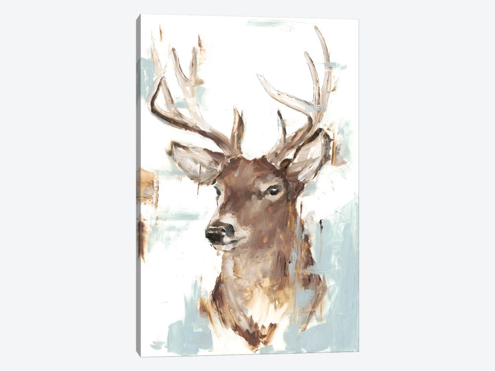 Modern Deer Mount II by Ethan Harper 1-piece Canvas Artwork
