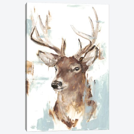 Modern Deer Mount II Canvas Print #EHA722} by Ethan Harper Art Print