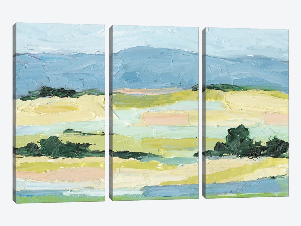 Pastel Hills I by Ethan Harper 3-piece Canvas Print