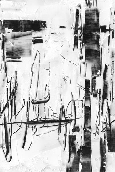 Black & White Abstract Art: Polar Storm II by Ethan Harper