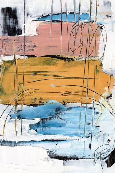 Stacked Together I by Ethan Harper framed wall art