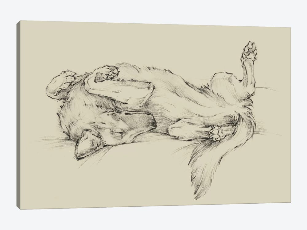 Dog Tired I Art Print by Ethan Harper | iCanvas