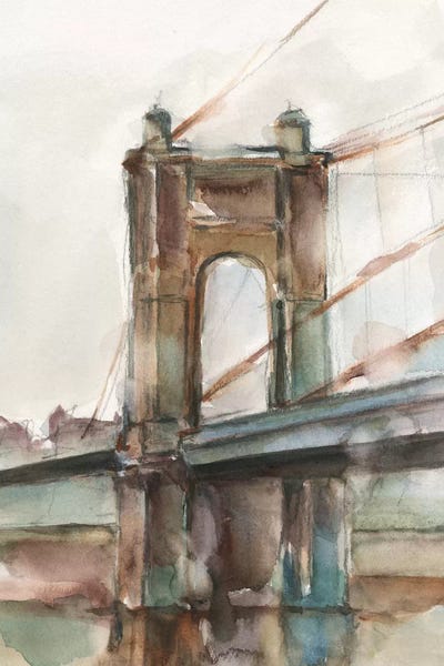 Bridges: Bridge at Sunset I by Ethan Harper