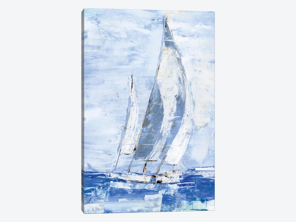 Blue Sails II by Ethan Harper 1-piece Canvas Art Print