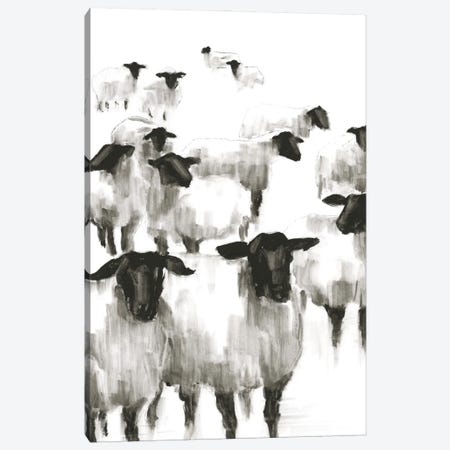 Counting Sheep II Canvas Print #EHA877} by Ethan Harper Canvas Artwork