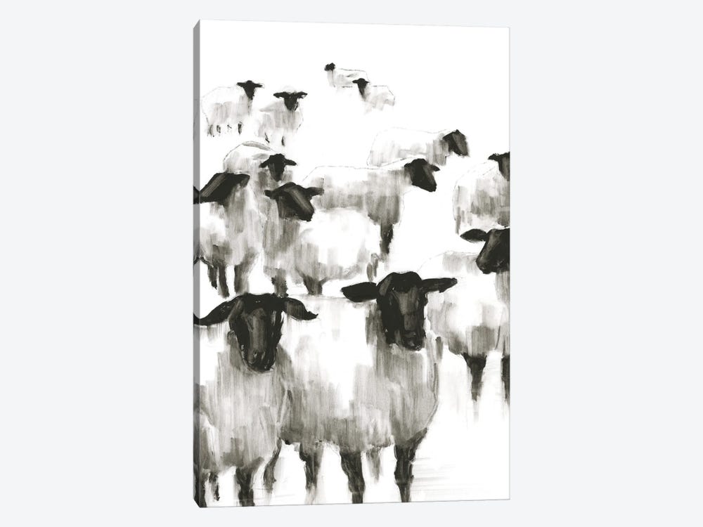 Counting Sheep II by Ethan Harper 1-piece Canvas Artwork