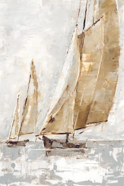 Boats: Golden Sails II by Ethan Harper