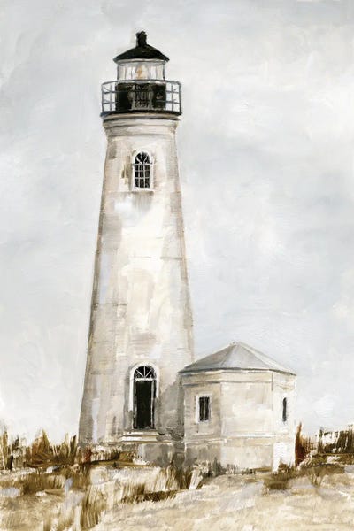 Large Scenic & Landscape Art - Canvas Prints: Rustic Lighthouse I by Ethan Harper