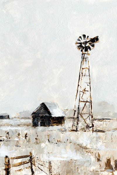 Modern Farmhouse Living Room: Rustic Prairie II by Ethan Harper