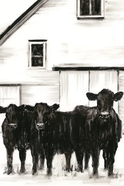 Farm Animals: Standing Around I by Ethan Harper