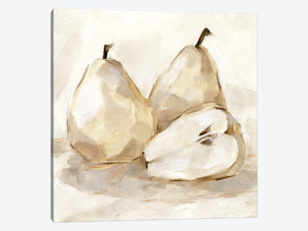 White Pear Study I by Ethan Harper 1-piece Canvas Art Print