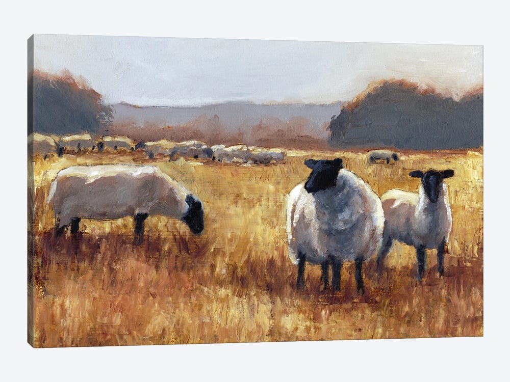 Grazing at Sunset II by Ethan Harper 1-piece Canvas Art