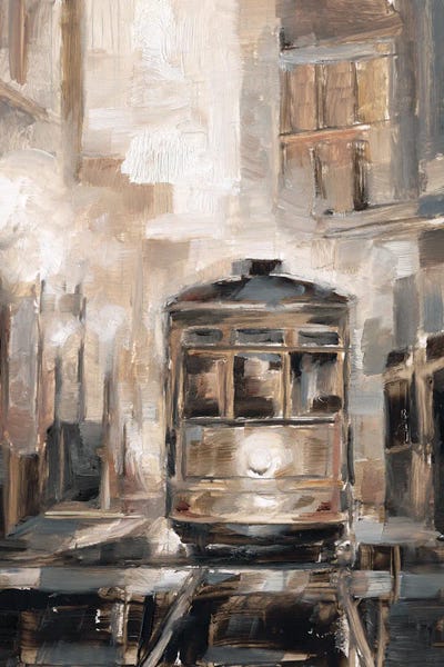 Trains: Night Trolley I by Ethan Harper