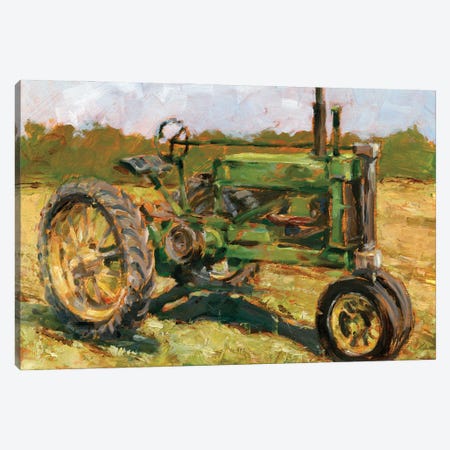 Rustic Tractors I Canvas Print #EHA947} by Ethan Harper Canvas Art